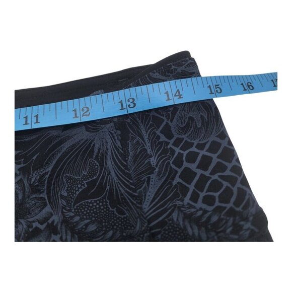 Lululemon Pants Women 10 Run On Tight 25" in Nouveau Mach Blue Black Athleisure - Picture 6 of 8